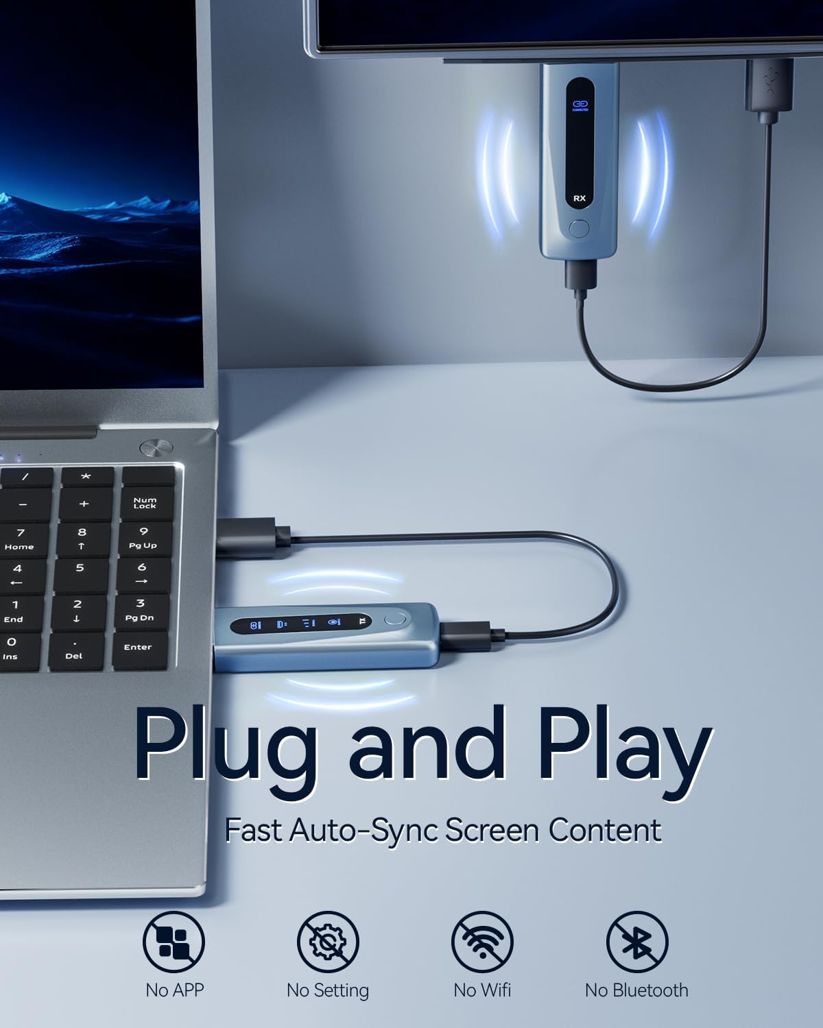 4K Wireless HDMI Transmitter Receiver kit 100m long range - Image 5