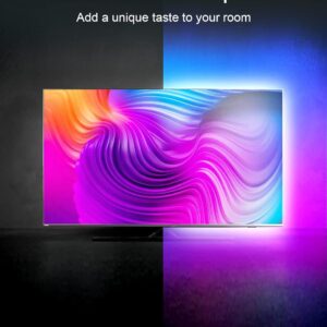 Alternative view of Smart LED TV Backlight – 16 Million Colors RGB Mood Light with Remote Control (USB Powered)